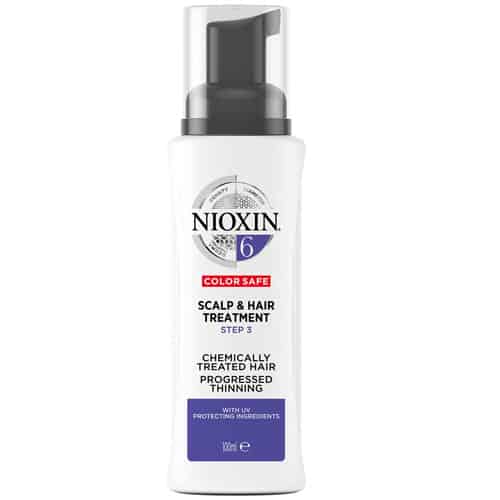 Nioxin 6 Scalp and Hair Treatment for Chemically Treated Hair with Progressed Thinning