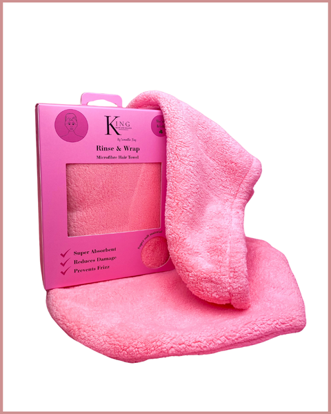Rinse & Wrap Microfibre Hair Towel